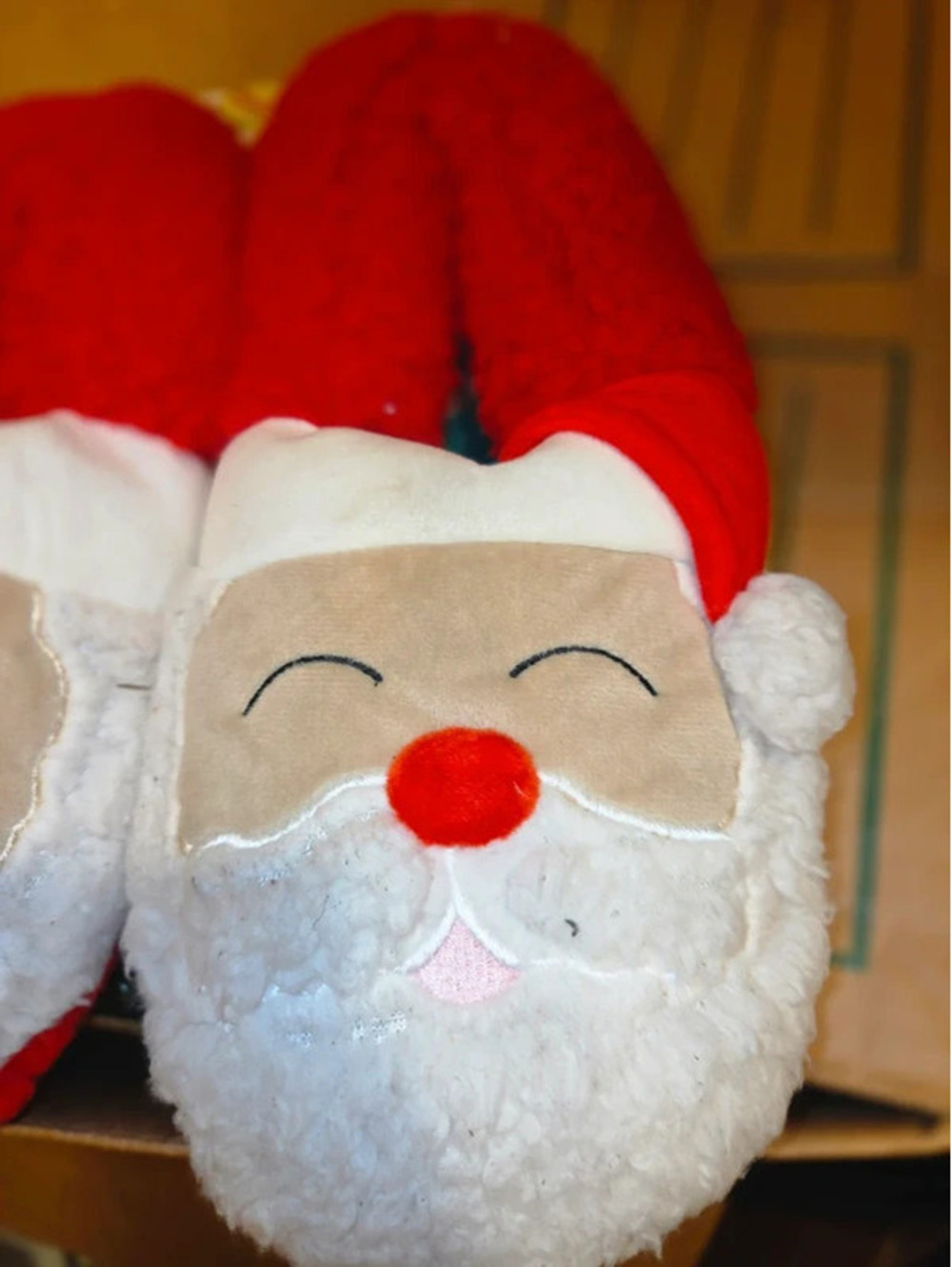 Unisexant santa slippers